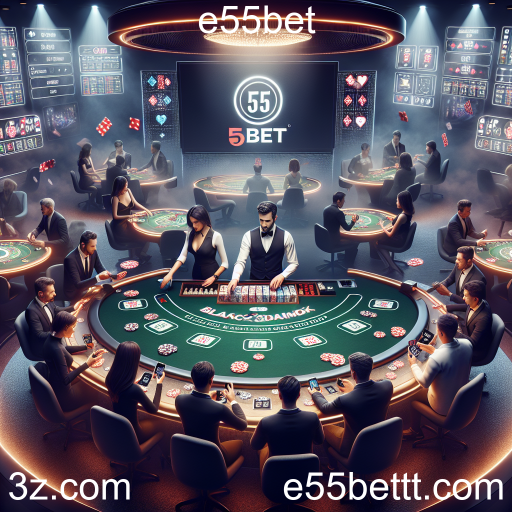 Experiência Imersiva em Jogos Ao Vivo na e55bet